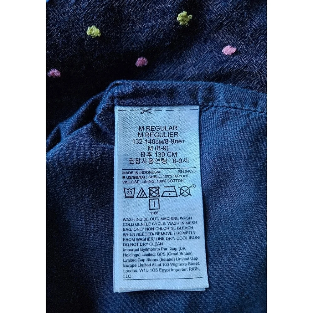 Gap Girls Embroidered Blouse